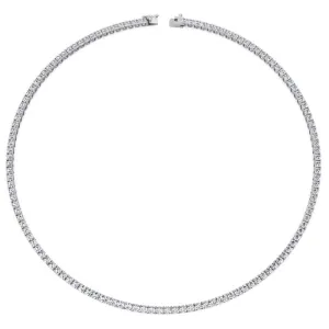 12 Carat Classic Tennis Necklace