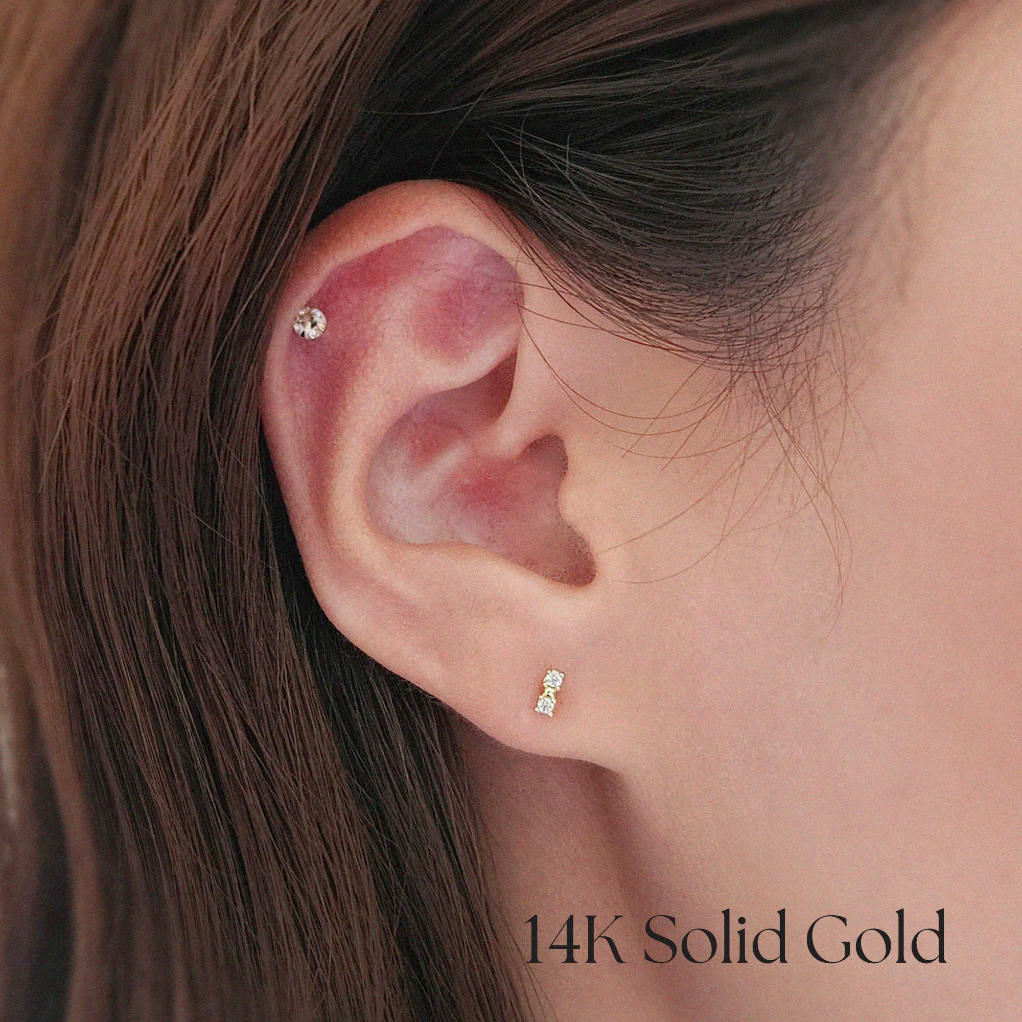 14K BonBon Earrings