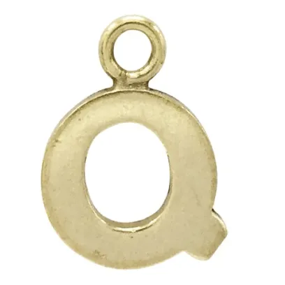 14k Gold-Filled Baby Bliss Necklace with Gold-Filled Initial