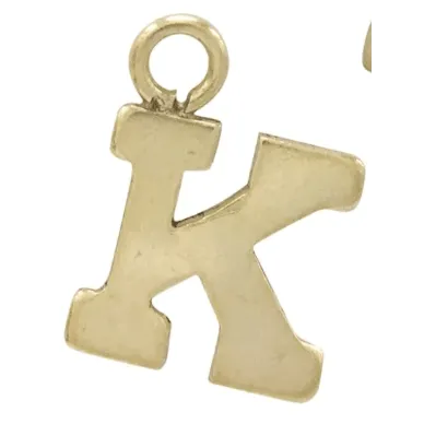 14k Gold-Filled Baby Bliss Necklace with Gold-Filled Initial