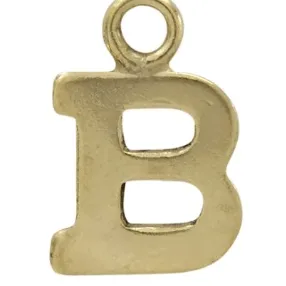 14k Gold-Filled Baby Bliss Necklace with Gold-Filled Initial