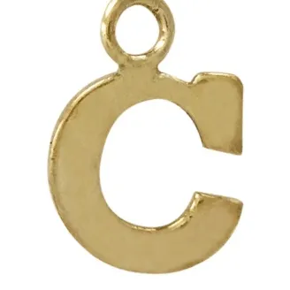 14k Gold-Filled Baby Bliss Necklace with Gold-Filled Initial
