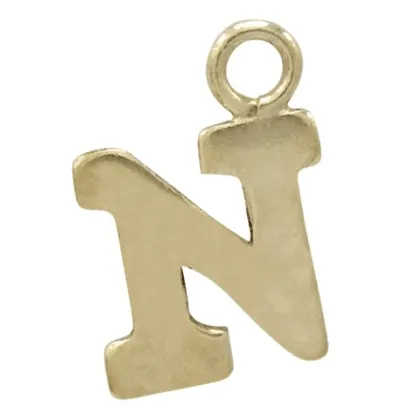 14k Gold-Filled Baby Bliss Necklace with Gold-Filled Initial