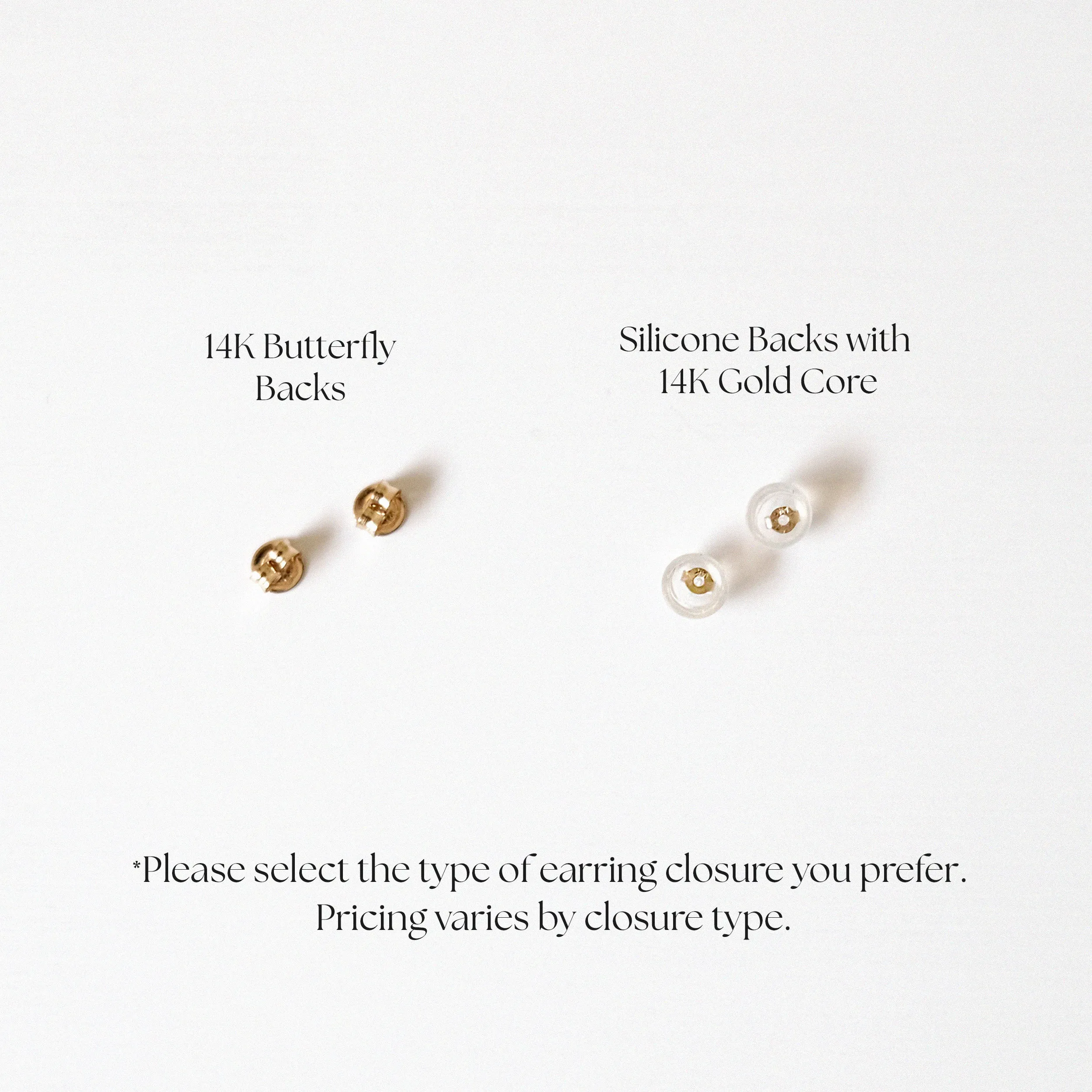 14K Tiny Star Studs