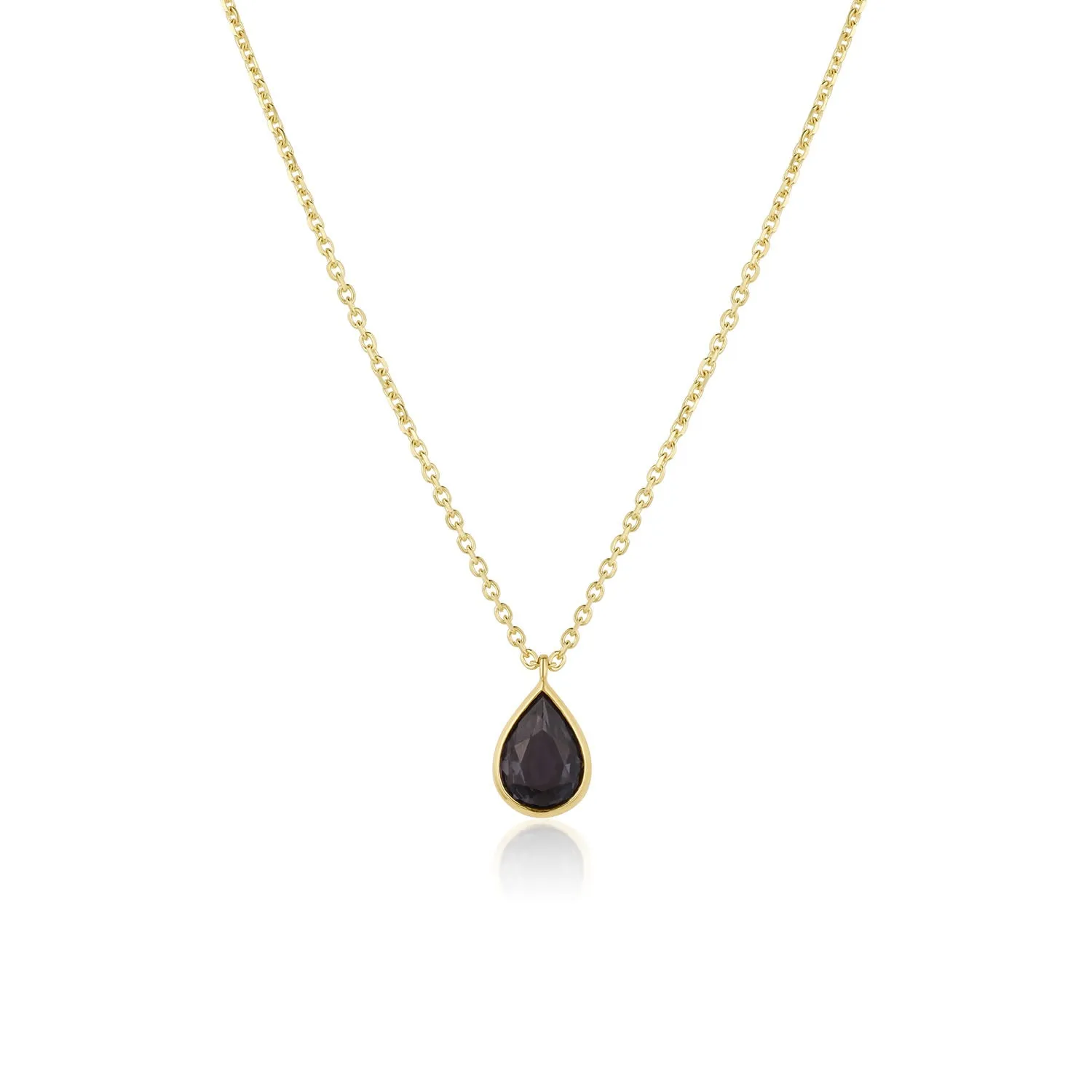 1.73ct Spinel Pear Shape Necklace