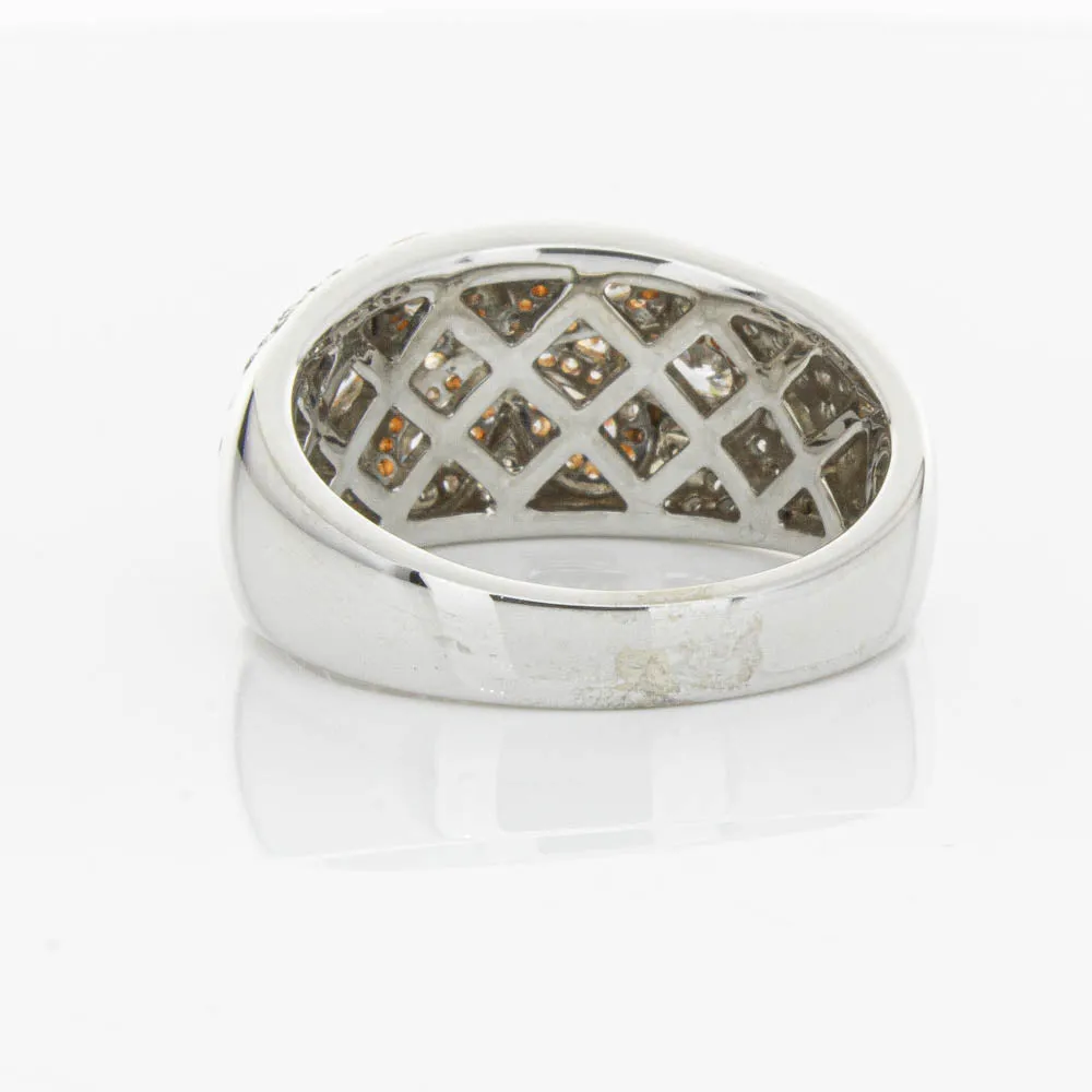 18ct White & Rose Gold 1.43ct Diamond Ring