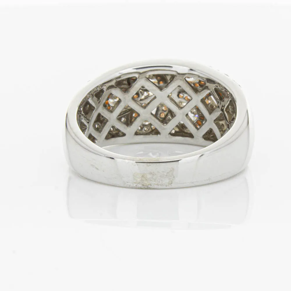 18ct White & Rose Gold 1.43ct Diamond Ring