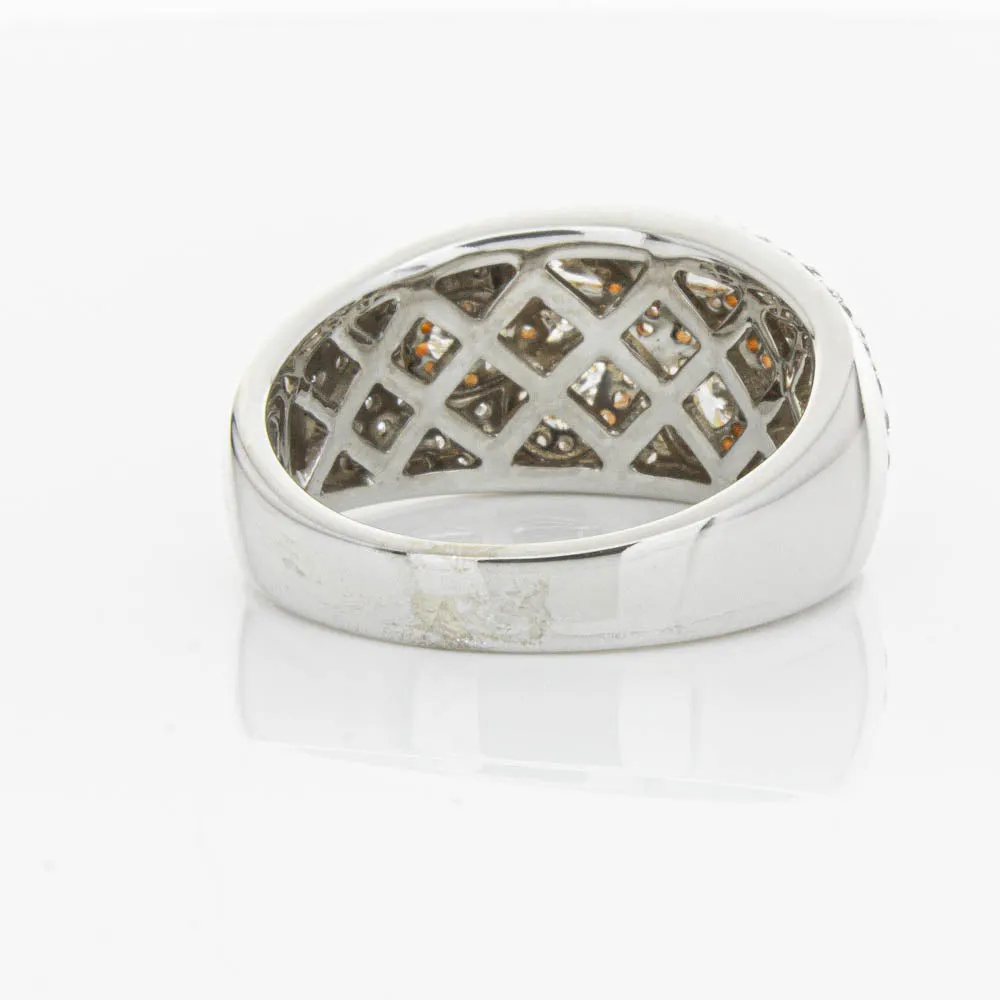 18ct White & Rose Gold 1.43ct Diamond Ring
