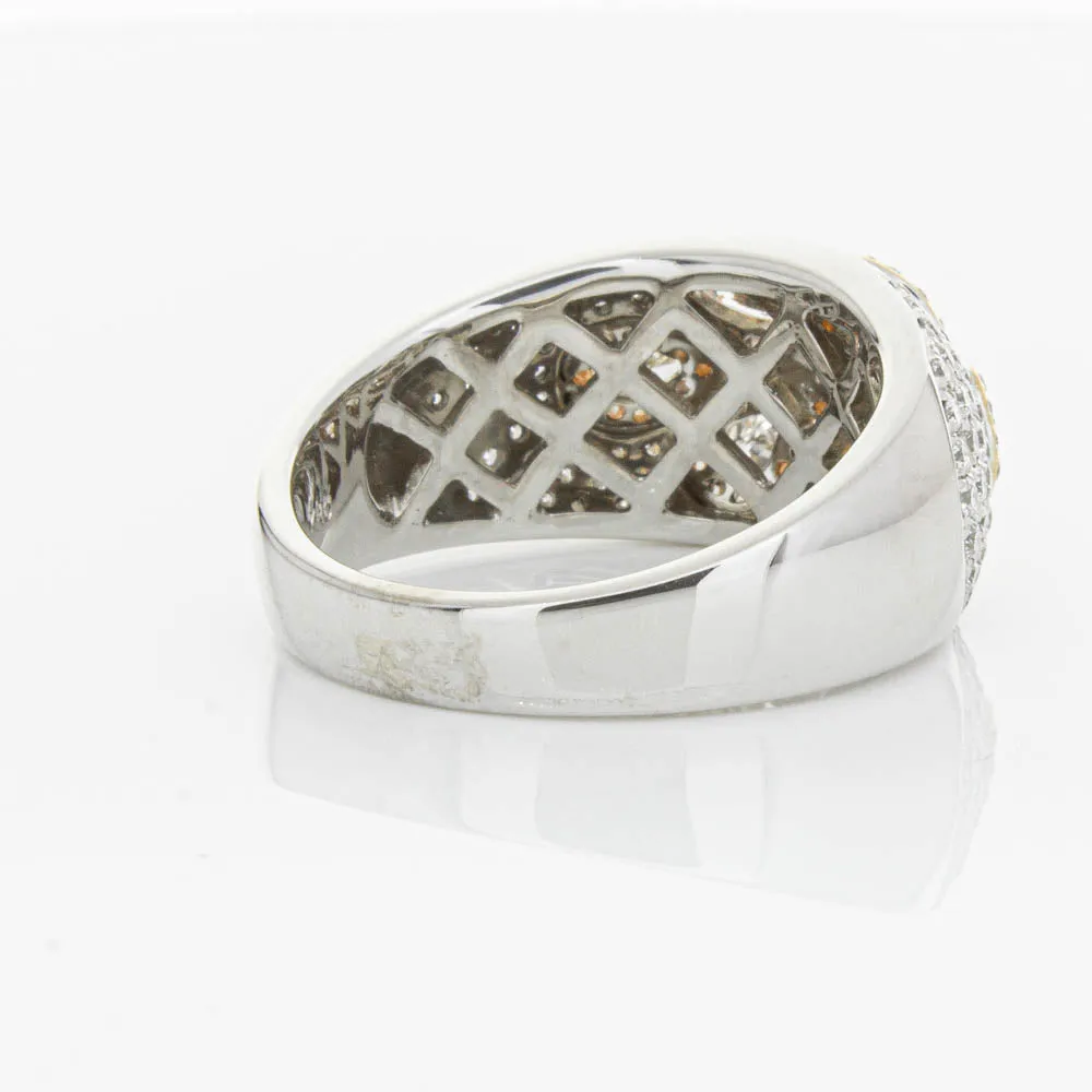 18ct White & Rose Gold 1.43ct Diamond Ring