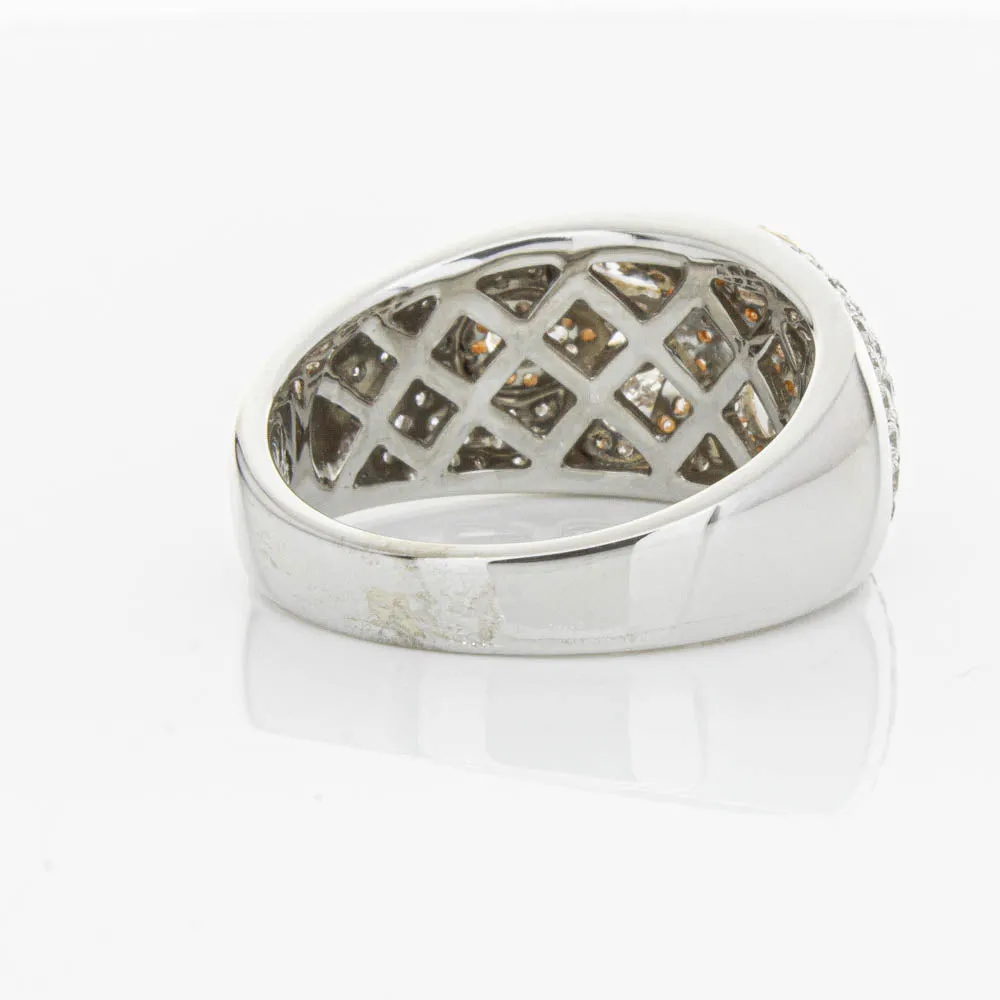 18ct White & Rose Gold 1.43ct Diamond Ring