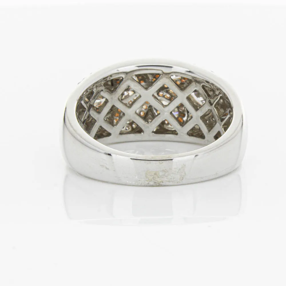 18ct White & Rose Gold 1.43ct Diamond Ring