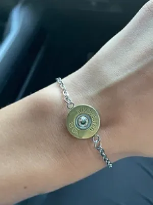 28 Gauge Shotshell Petite Chain Bracelet