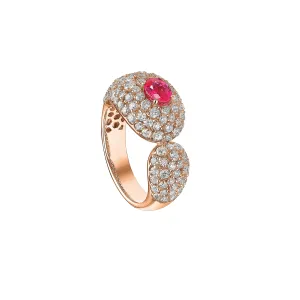 812 COLLECTION DELUXE RUBY EMBRACE RING