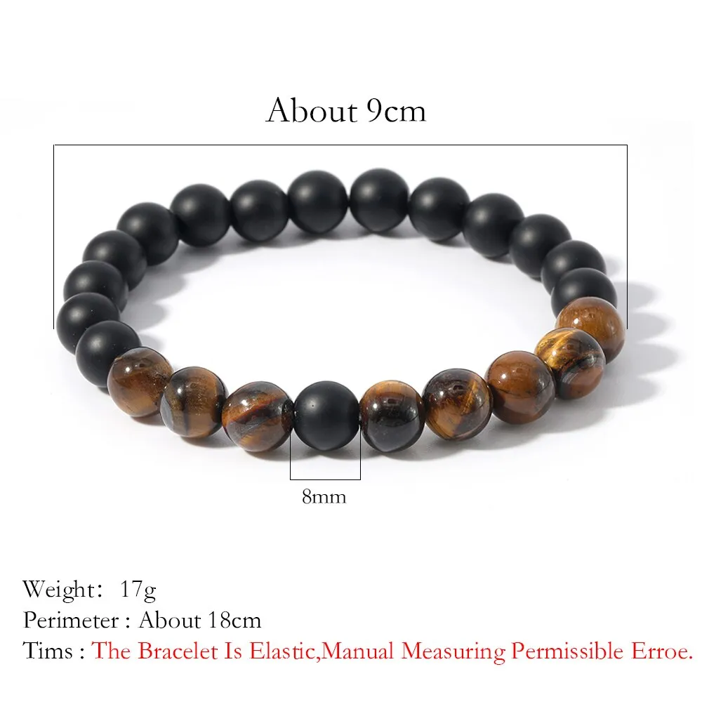 8mm Yellow Tigers Eye, Matte Black Onyx, Japamala Sets, Spiritual Yoga