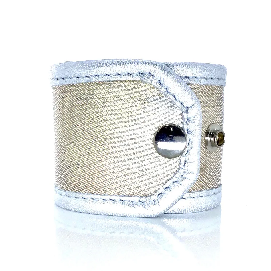 Abi-K Cuff ’Simple Silver’