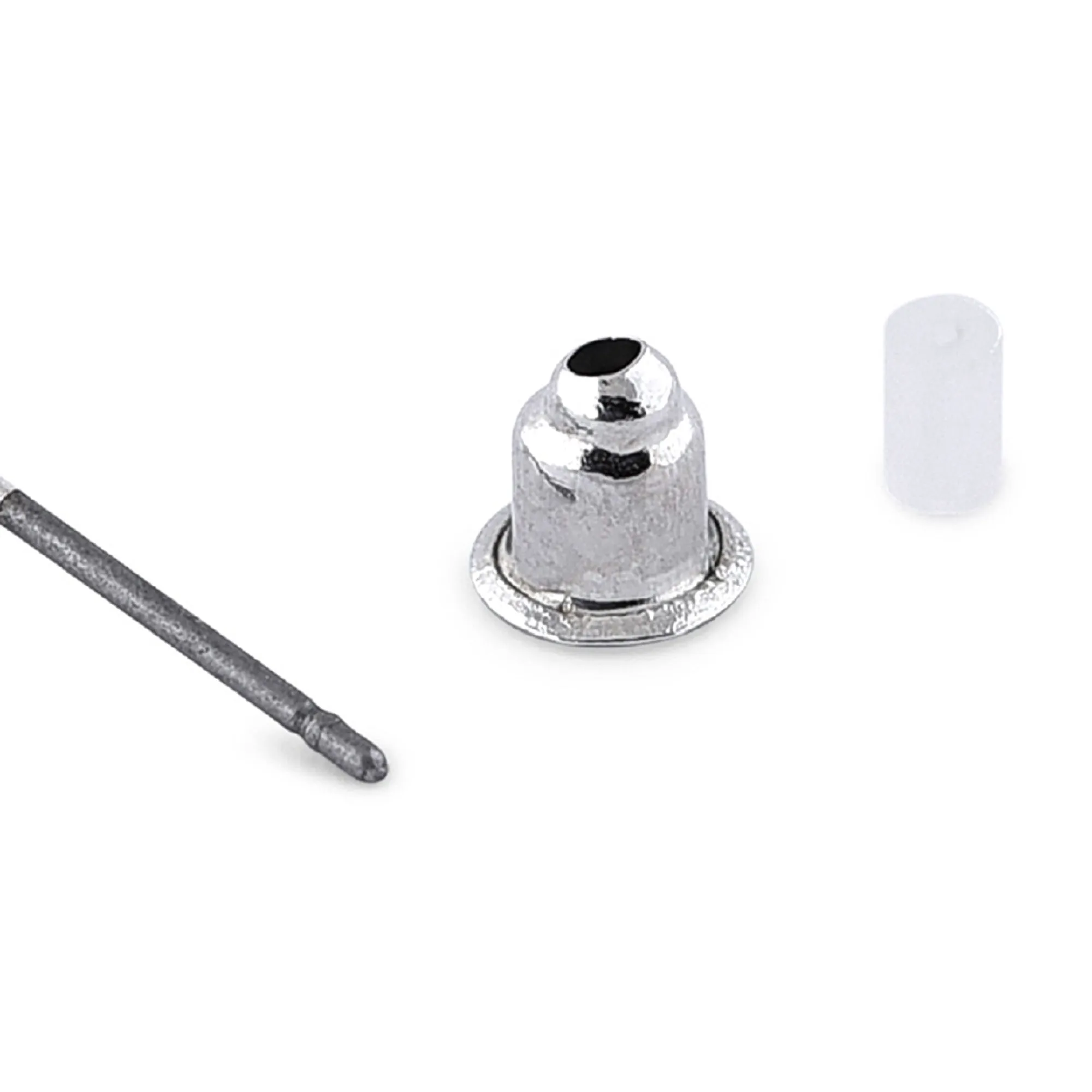 Accessorize London Women's Silver Set of 3 Elephant Stud Earring pack
