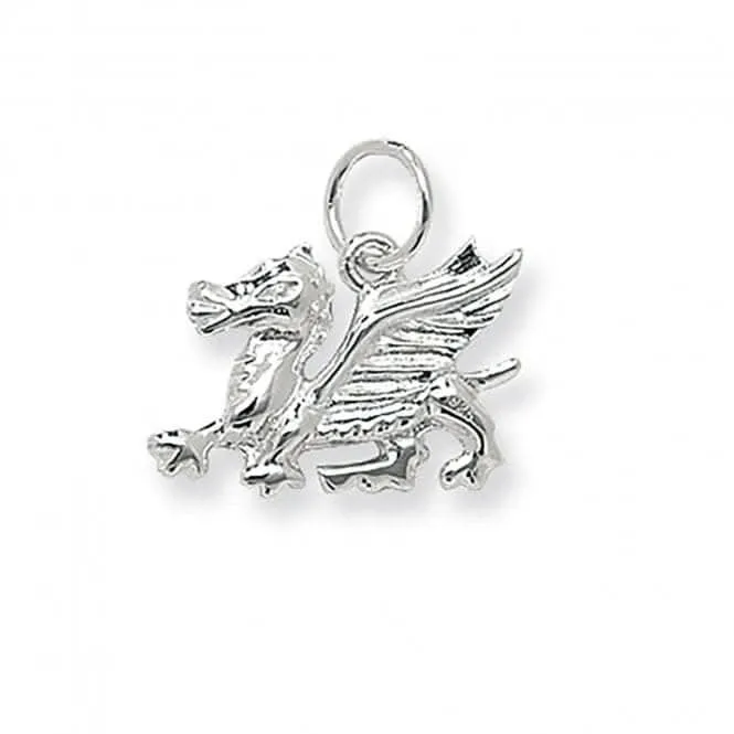 Acotis Silver Pendant Welsh Dragon G6258