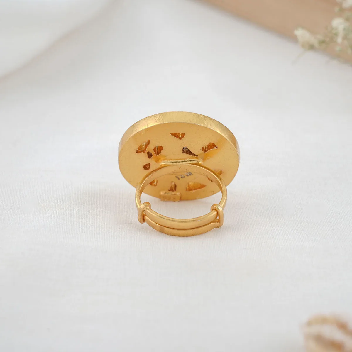 Alhena Kundan Ring