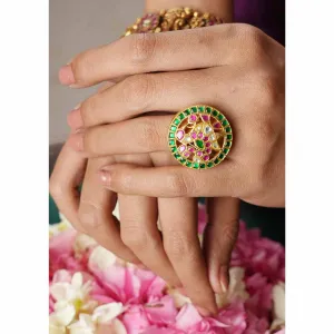 Alhena Kundan Ring