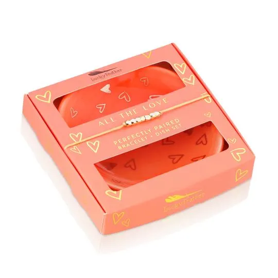 All The Love Bracelet   Dish Set