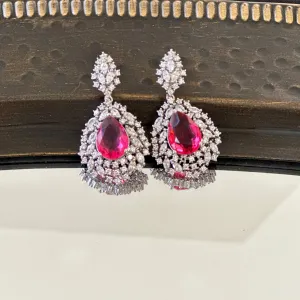 Amelia American Diamond Earrings