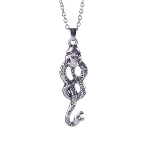 Antique silver Nagini Voldemort Horcrux Unisex Pendant