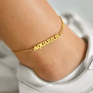 Aquarius Anklet
