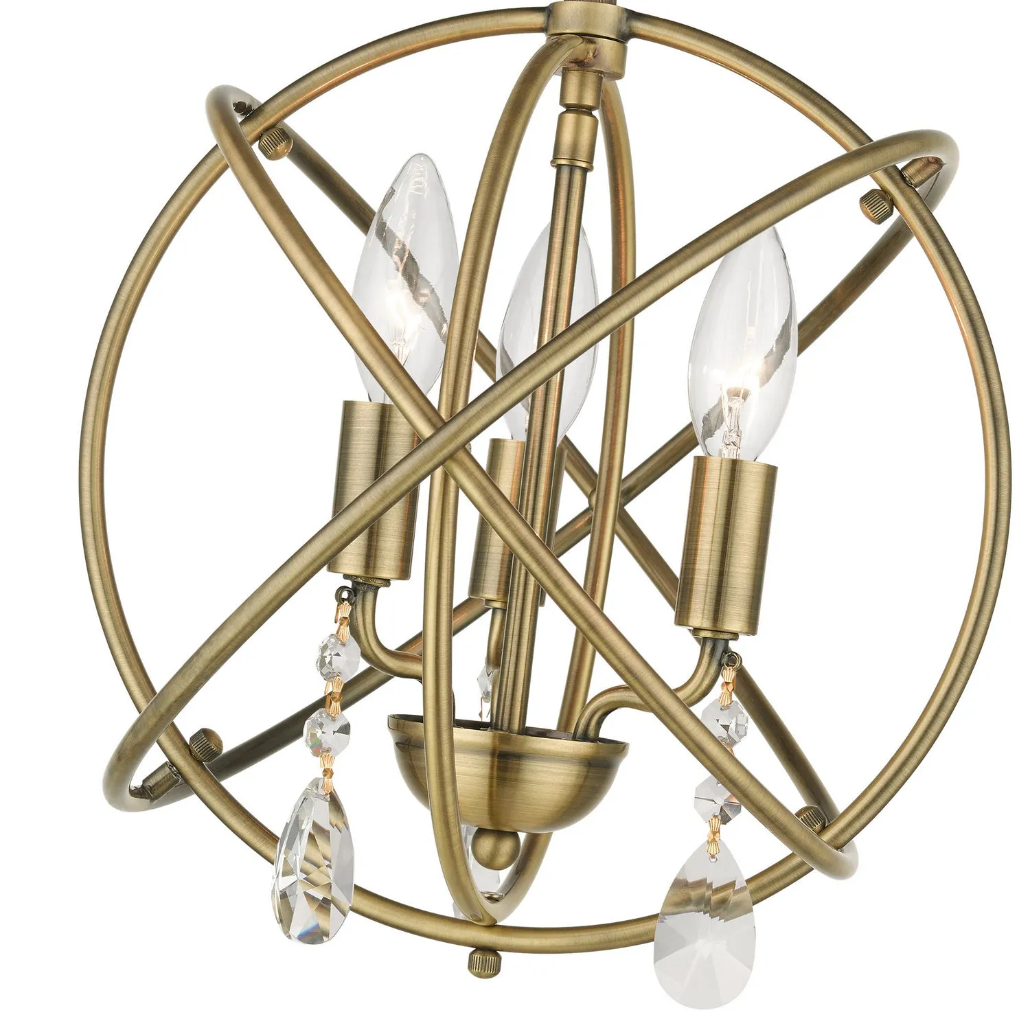Aria Convertible Chandelier / Semi Flush