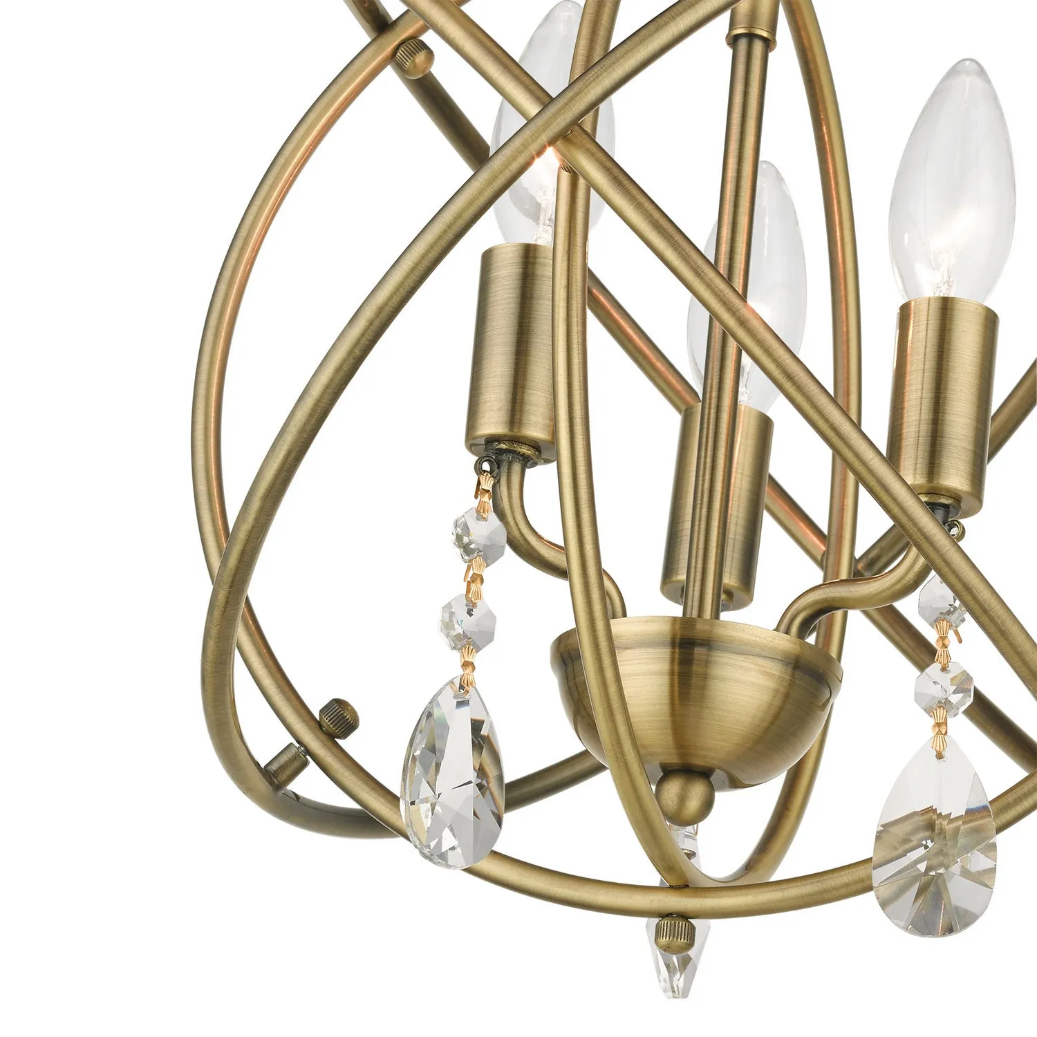 Aria Convertible Chandelier / Semi Flush