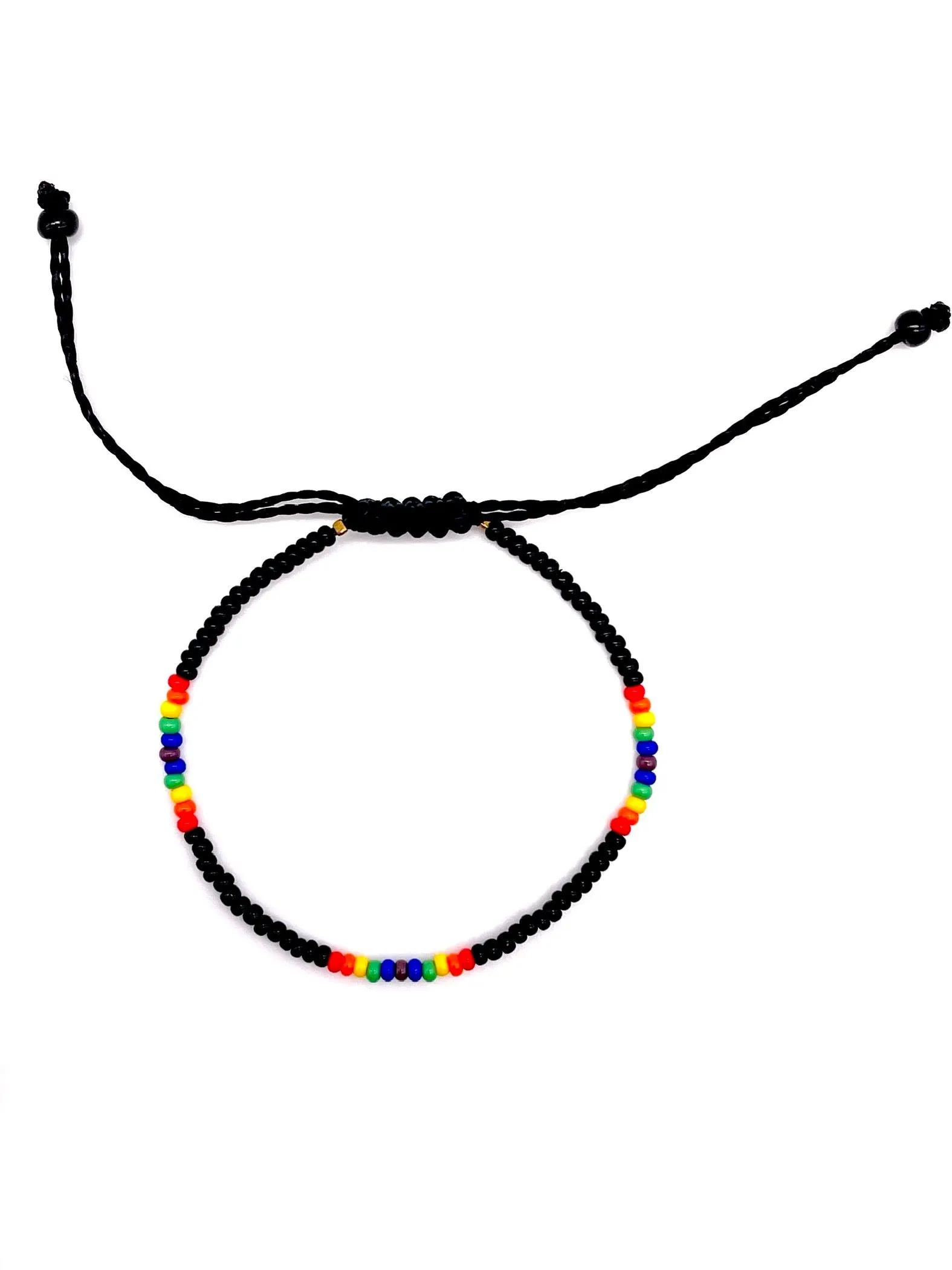 Black Aztec Ankle Bracelet