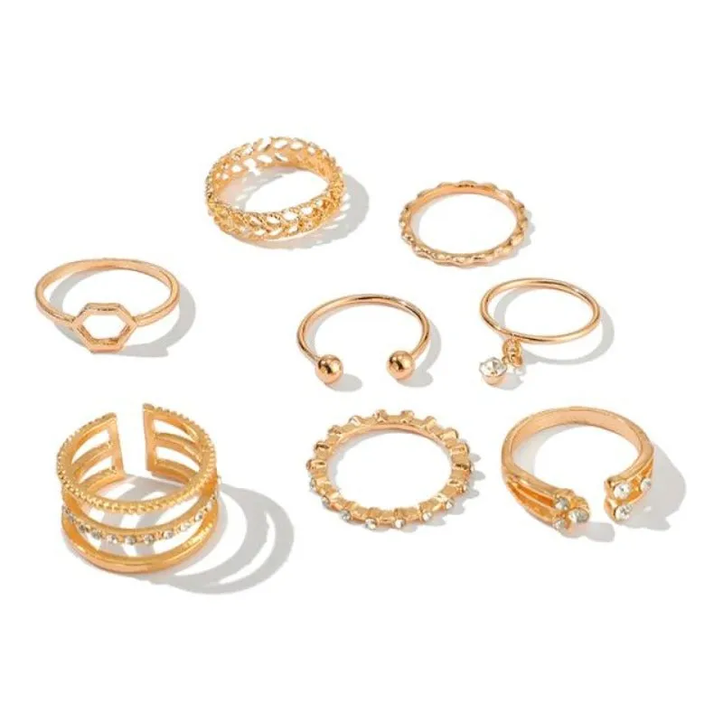 Boho Ring Set