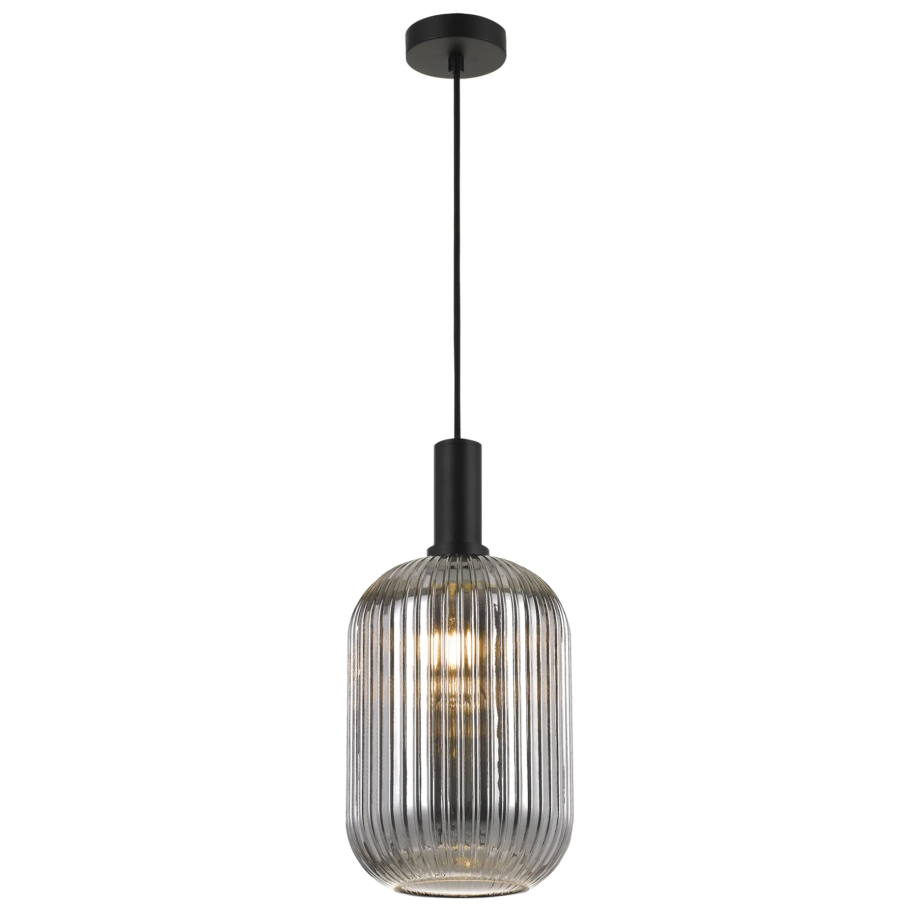 Bonura 20 Pendant Smoke and Black