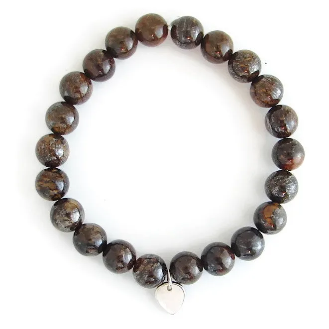 Celebrate the Feminine Spirit | Diamond Hamsa Bracelet | Tahitian Pearl | River Rock