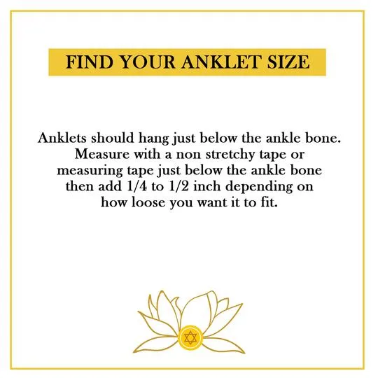 Chakra Anklet