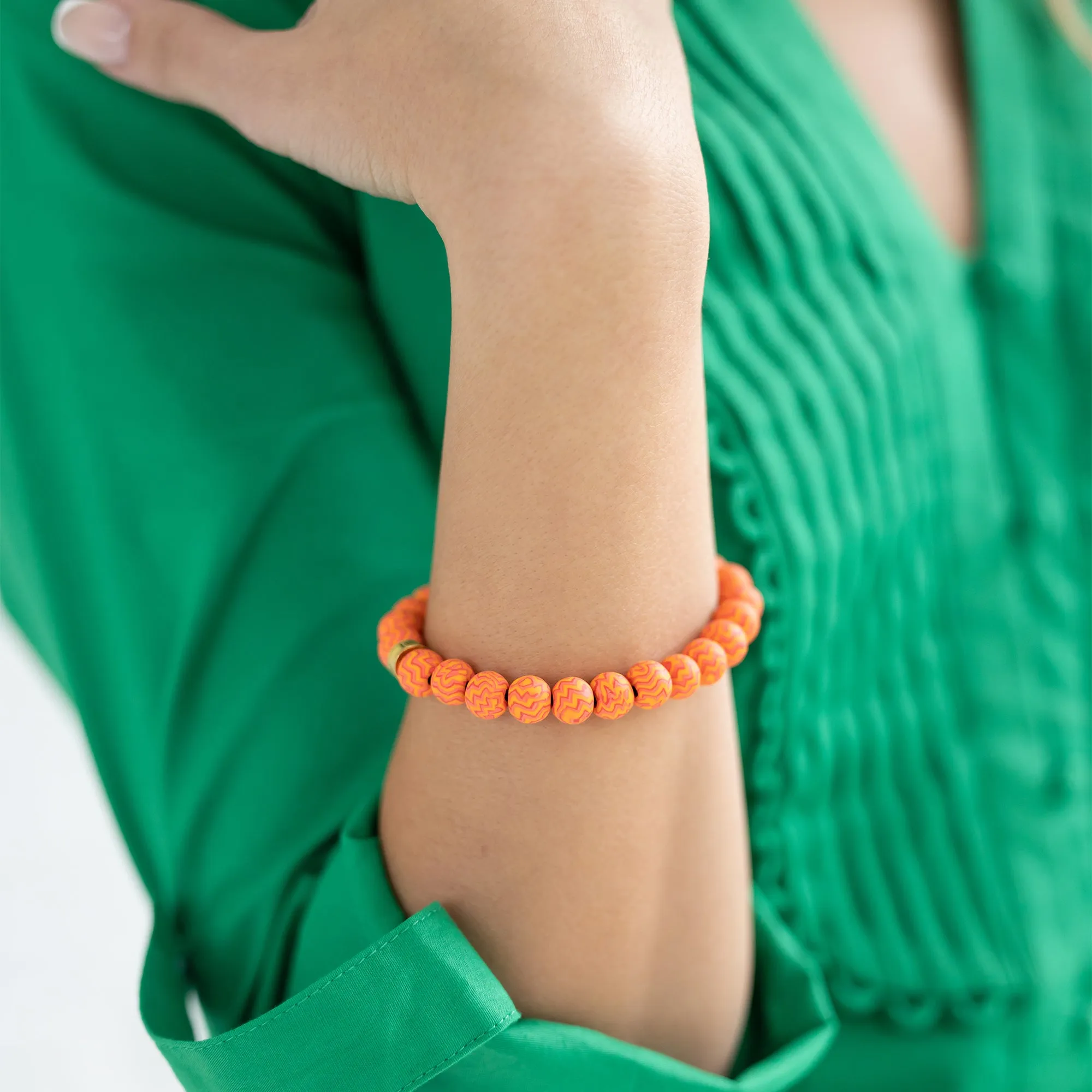 Chevron Crush Stack Bracelet