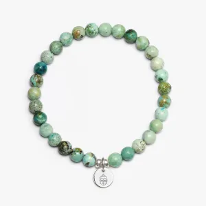 Chrysocolla Crystal Gemstone Bracelet