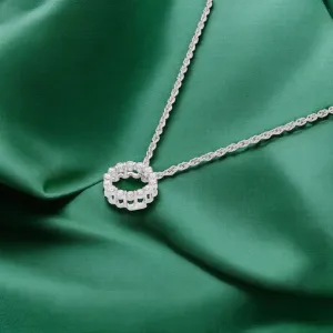 Circle of Brilliance Pendant Necklace in Sterling Silver | SKU : 0003579428, 0021424489, 0021424496