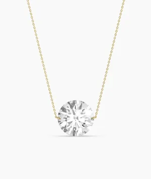 Classic Diamond Solitaire Pendant