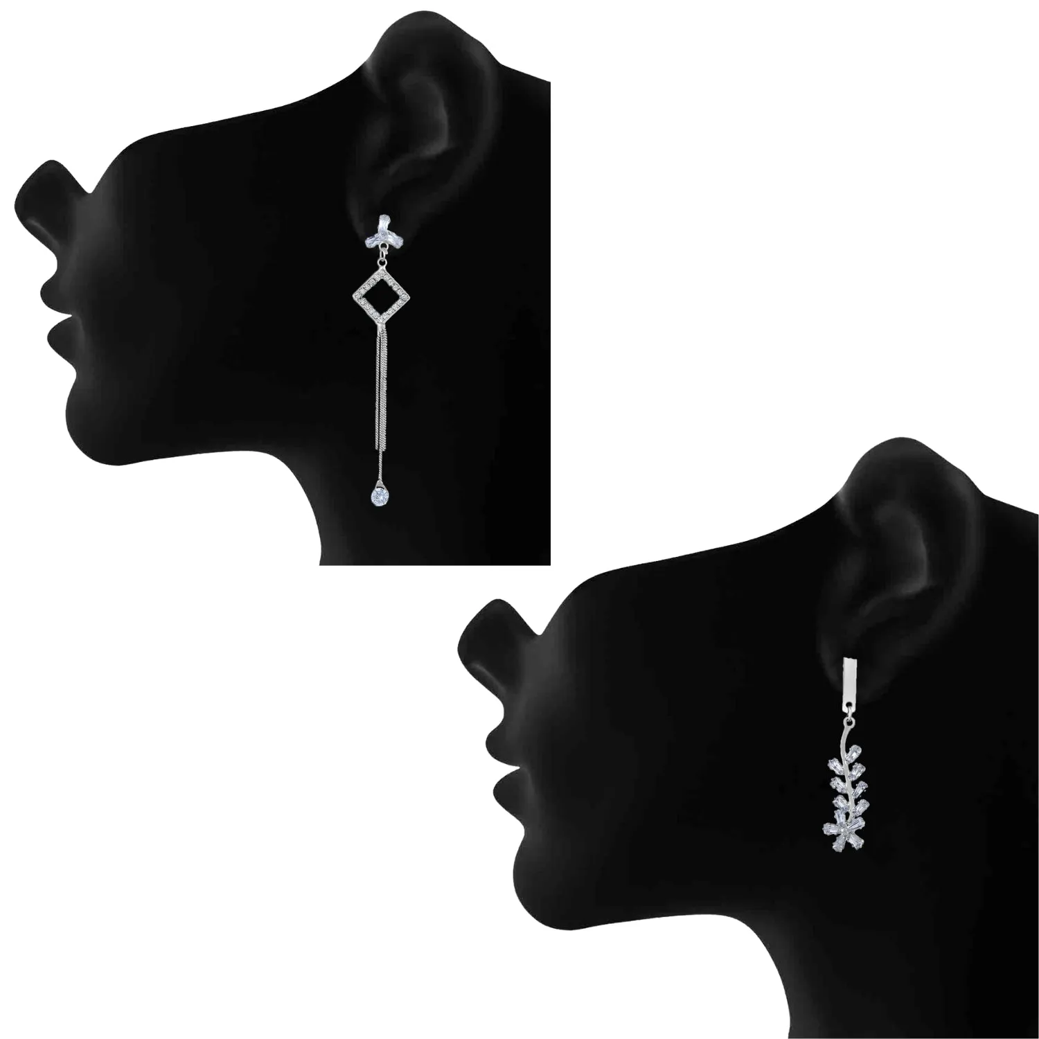 Combo of 2  Party Wear Earrings