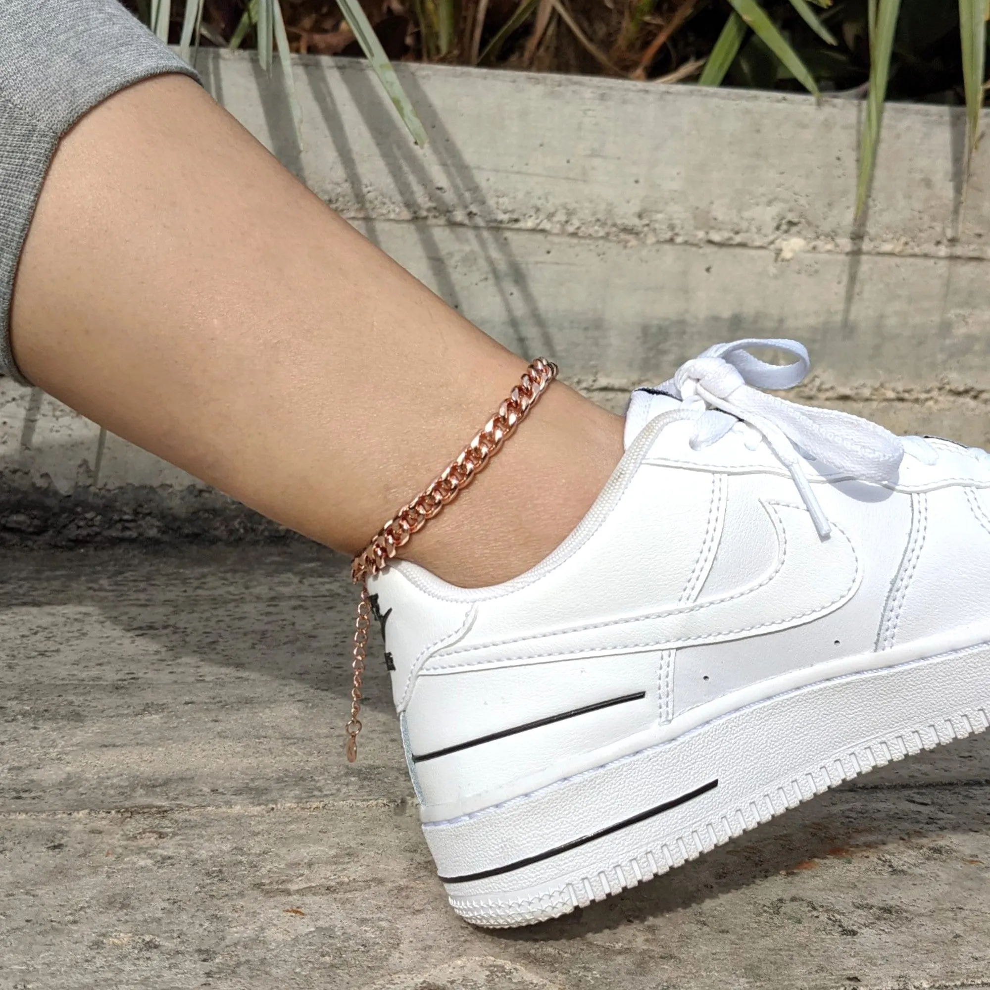 Cuban Link Anklet