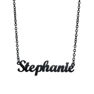 Custom Name Necklace Personalized, Customized Nameplate Necklace Dainty Jewelry Gift for Women, Men