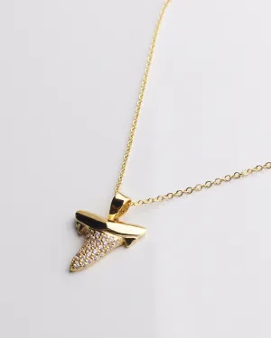 CZ Medium Shark Tooth