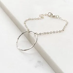 Dainty Handmade Sterling Silver Bracelet