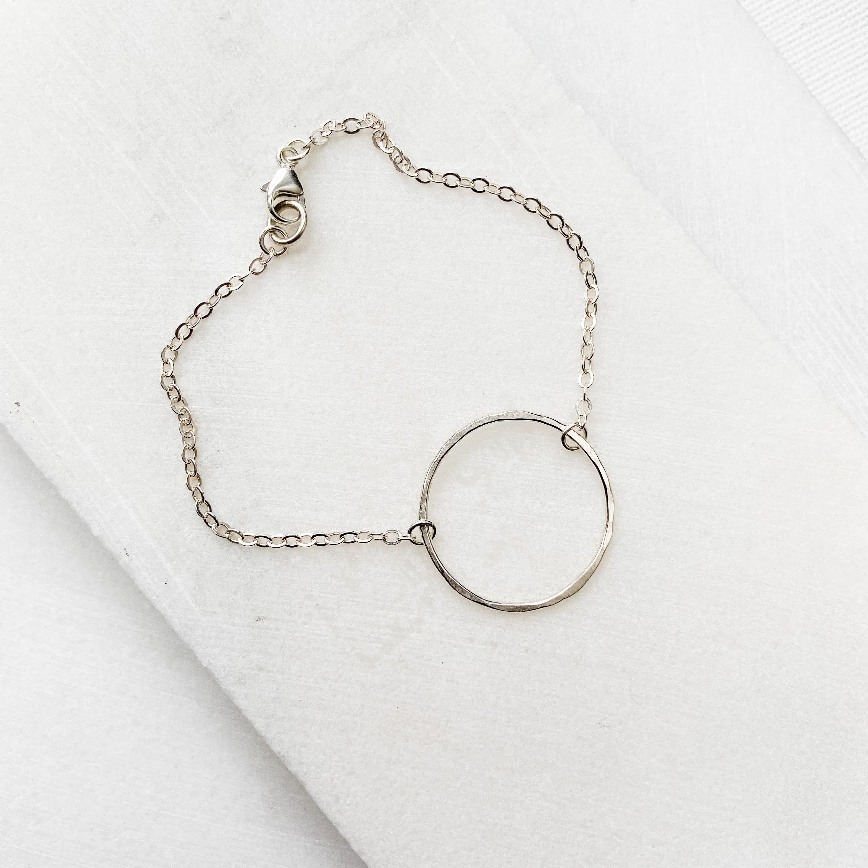 Dainty Handmade Sterling Silver Bracelet