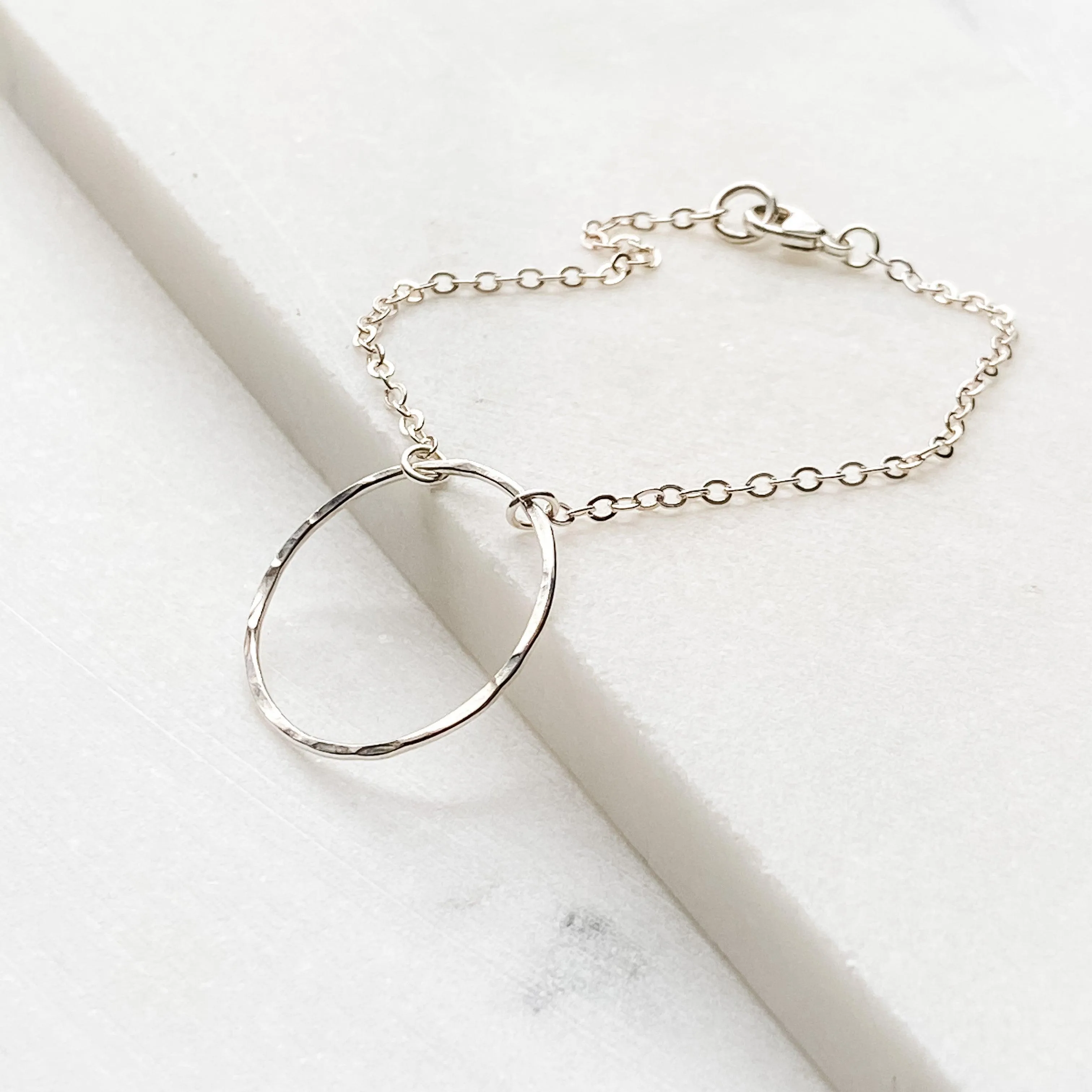 Dainty Handmade Sterling Silver Bracelet