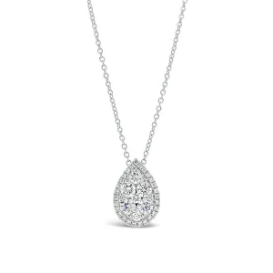 Diamond Teardrop Pendant
