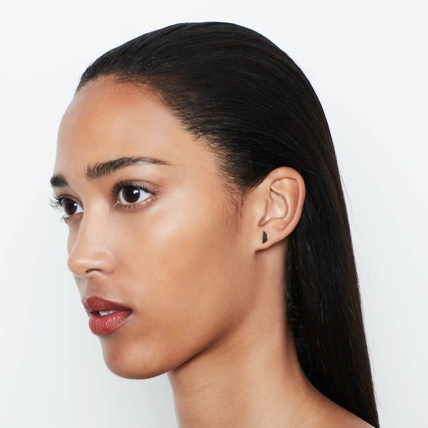 Disc Studs Silver