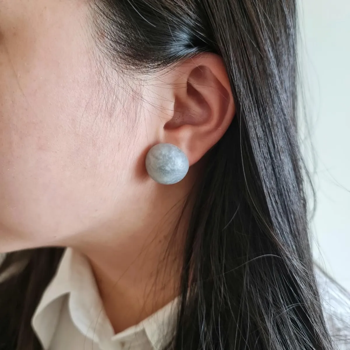 Dome Silver Studs