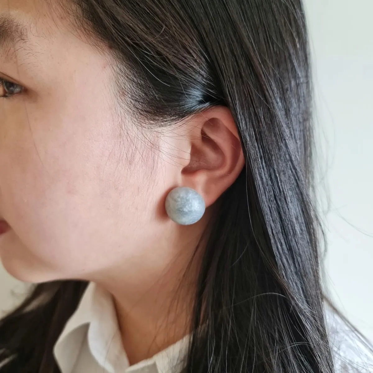 Dome Silver Studs