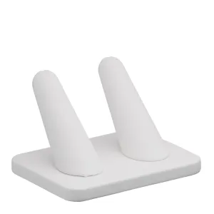Double Ring Finger, Allure Leatherette Display Collection